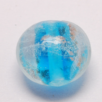 Handmade Gold Sand Lampwork Beads X-LAMP-S035-12mm-M-1