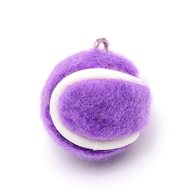 Cloth Fabric Pendants FIND-TAC0006-27A-1
