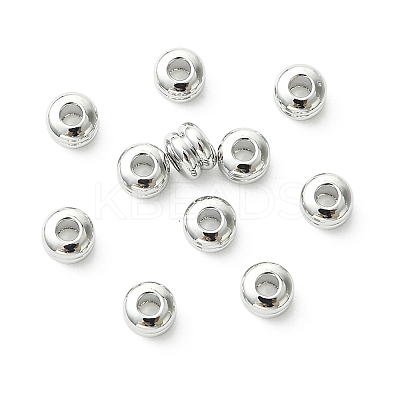 SHEGRACE Flat Round Brass Beads XGRPCU658-294P-1