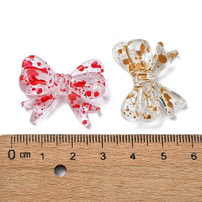 Transparent Acrylic Beads OACR-E033-10-1