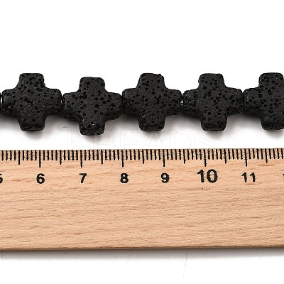 Natural Lava Rock Beads Strands G-L498-E02-01A-1