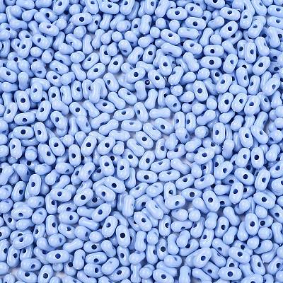 Opaque Acrylic Beads MACR-T048-02S-1