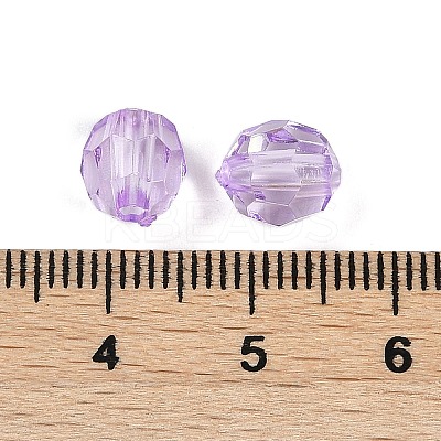 Transparent Acrylic Beads OACR-Q015-01D-1