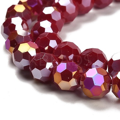 Opaque Glass Beads Stands EGLA-A035-P10mm-B02-1