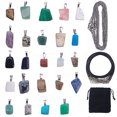 DIY Necklace Making DIY-SC0008-17P-1