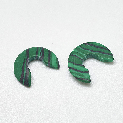 Synthetic Malachite Cabochons TURQ-S290-56A-01-1