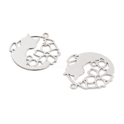 Long-Lasting Plated Brass Pendants KK-K336-48P-1
