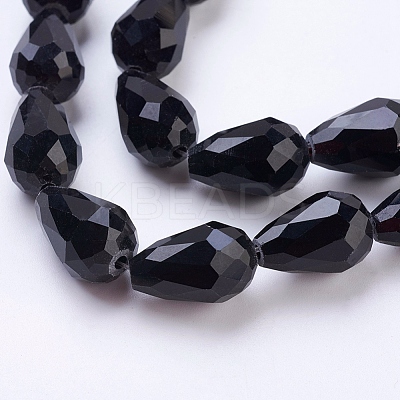 Glass Beads Strands X-GLAA-R024-15x10mm-13-1