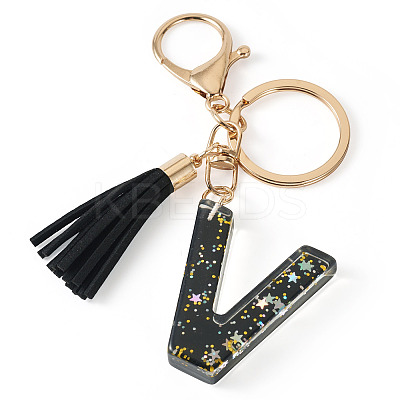 1Pc Resin Letter Keychains KEYC-TADJ0001-09V-1