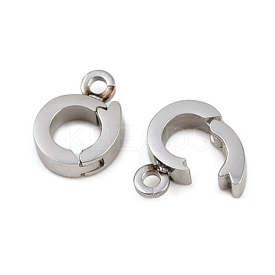 304 Stainless Steel Twister Clasps STAS-B095-04P-01-1