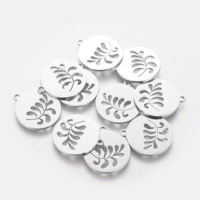 Non-Tarnish 201 Stainless Steel Pendants LS-STAS-Q201-T406-1