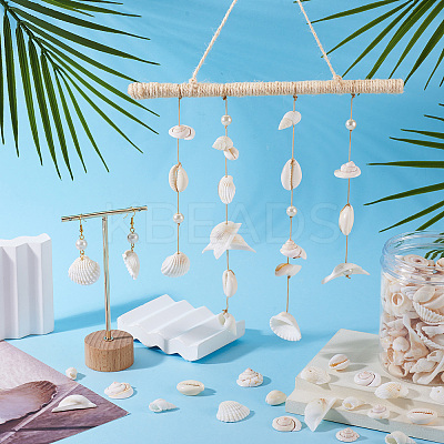 DIY Natural Shell Jewelry Making Finding Kits DIY-BT0001-37-1