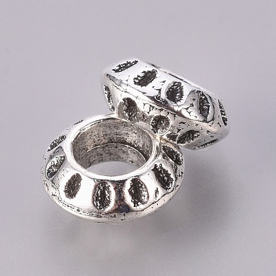 Tibetan Style Alloy European Beads EAA386Y-1