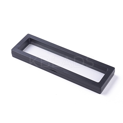 Polyethylene(PE) 3D Floating Frame Display Holder ODIS-WH0005-59A-1