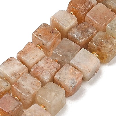 Natural Arusha Sunstone Beads Strands G-G053-B16-01-1