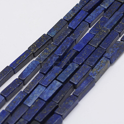 Dyed & Natural Lapis Lazuli Beads Strands G-F402-11-1