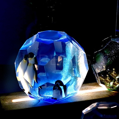 DIY Faceted Ball Display Silicone Molds LS-DIY-M046-19C-1