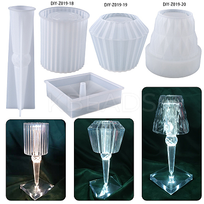 DIY Table Lamp Silicone Molds DIY-Z019-18-1
