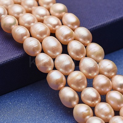 Natural Cultured Freshwater Pearl Beads Strands PEAR-P060-29A-1