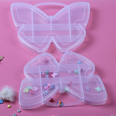 9 Grids Butterfly Shape Plastic Organizer Boxes ANIM-PW0001-116-1