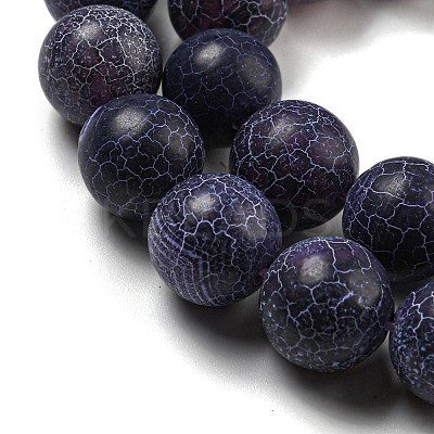 Natural Weathered Agate Beads Strands G-P538-A01-07-1