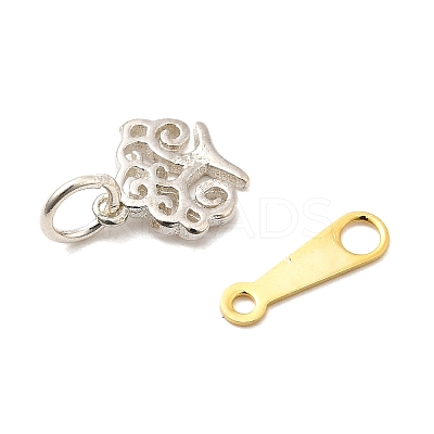925 Sterling Silver Findings FIND-XCP0003-45-1