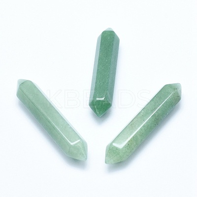 Natural Green Aventurine No Hole Healing Stones G-G760-J10-1