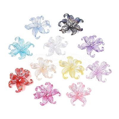 Transparent Plastic Beads KY-N025-43-1