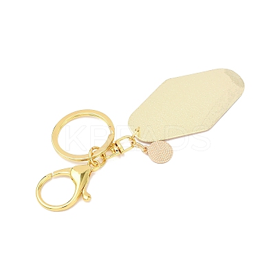 12Pcs Twelve Constellations Rack Plating Alloy Enamel Big Pendant Keychains KEYC-JKC01419-1