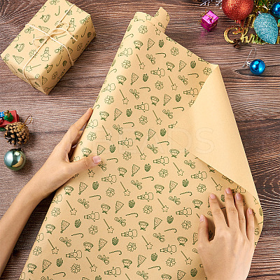 Flower Gift Wrapping Paper DIY-TAC0020-52A-1