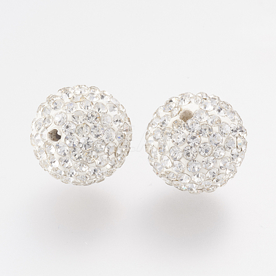 Polymer Clay Czech Rhinestone Beads RB-F022-PP13-14mm-TB01-1