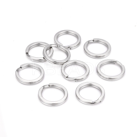 Tarnish Resistant 304 Stainless Steel Keychain Clasps KEYC-D049-05-1