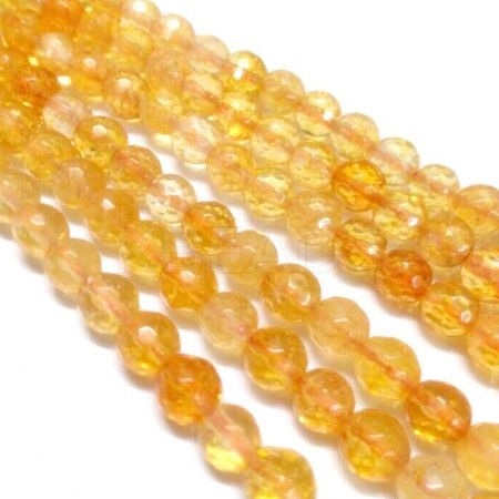 Natural Quartz Crystal Beads Strands G-G099-F10mm-19-1