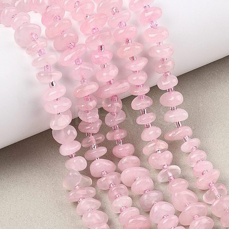 Natural Rose Quartz Beads Strands G-F821-B02-01-1
