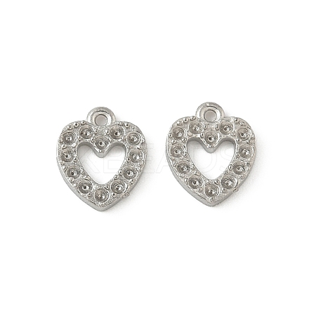 304 Stainless Steel Pendant Rhinestone Settings STAS-Z144-02P-03-1