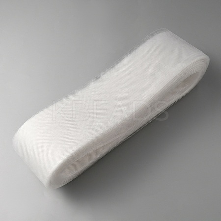 50 Yards Polyester Horsehair Braid Boning Wedding Dress Accessories SRIB-WH0011-083A-1