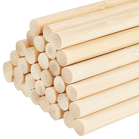 Round Bamboo Sticks WOOD-WH0030-83H-1