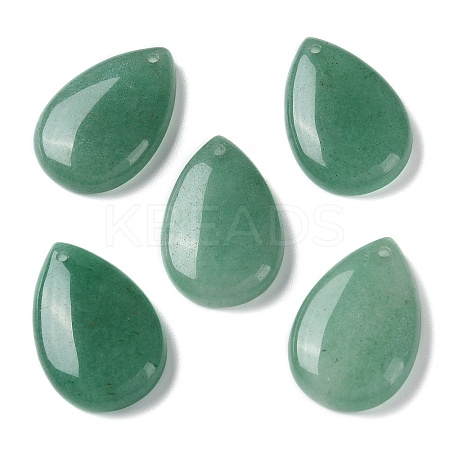 Natural Green Aventurine Pendants G-M416-08A-01-1