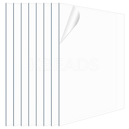 PET Plastic Sheets LS-DIY-WH0326-16-1