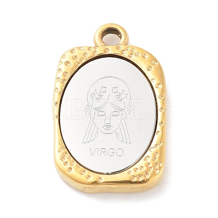 304 Stainless Steel Pendants LS-STAS-F303-A06-1