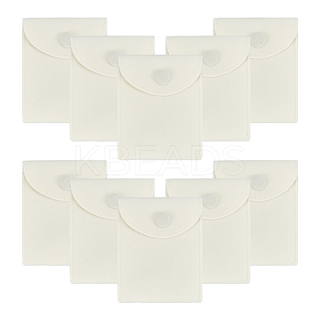 Rectangle Velvet Jewelry Package Bags ABAG-WH0035-055B-03-1