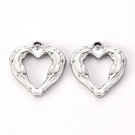 Non-Tarnish 304 Stainless Steel Pendants LS-STAS-T052-18P-1
