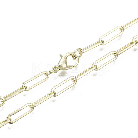 Brass Paperclip Chains MAK-S072-14B-14KC-1