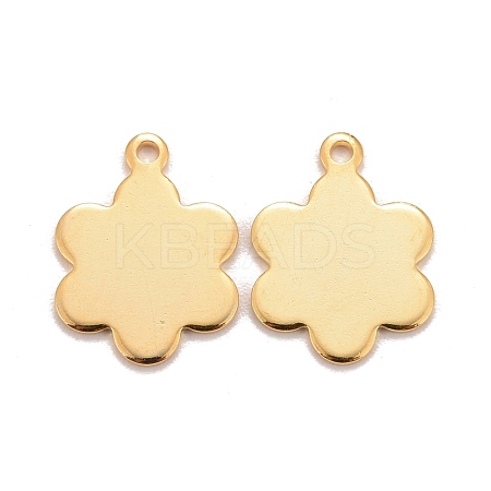 201 Stainless Steel Charms STAS-K217-23G-1