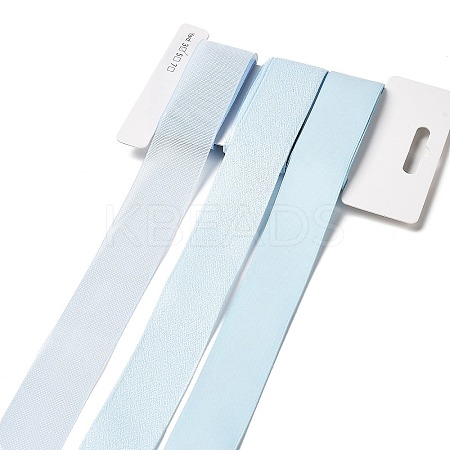 9 Yards 3 Styles Polyester Ribbon SRIB-A014-E07-1