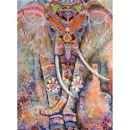 5D DIY Diamond Painting Animals Canvas Kits DIY-C004-18-1