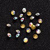 Glass Pointed Back Rhinestone CR3mm11Y-1-1
