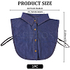 Detachable Cloth Women's False Collar DIY-WH20048-036A-2