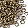 Brass Open Jump Rings LS-JRC7MM-AB-2