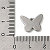 Non-Tarnish 304 Stainless Steel Charms STAS-N103-25P-3
